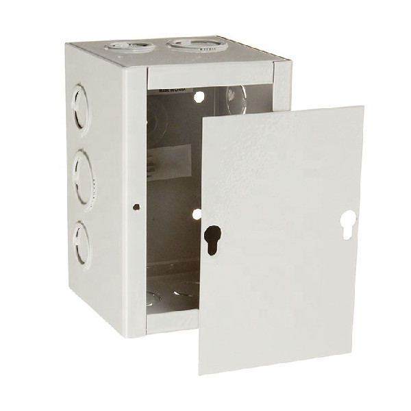 Indoor stainless dteel enclosure electrical telephone or phone line wire metal junction box