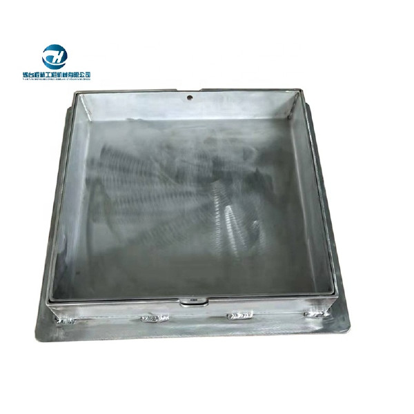 Custom Sheet Metal Parts Service Stainless Steel Well Cover Bending Welding Sheet Metal Parts